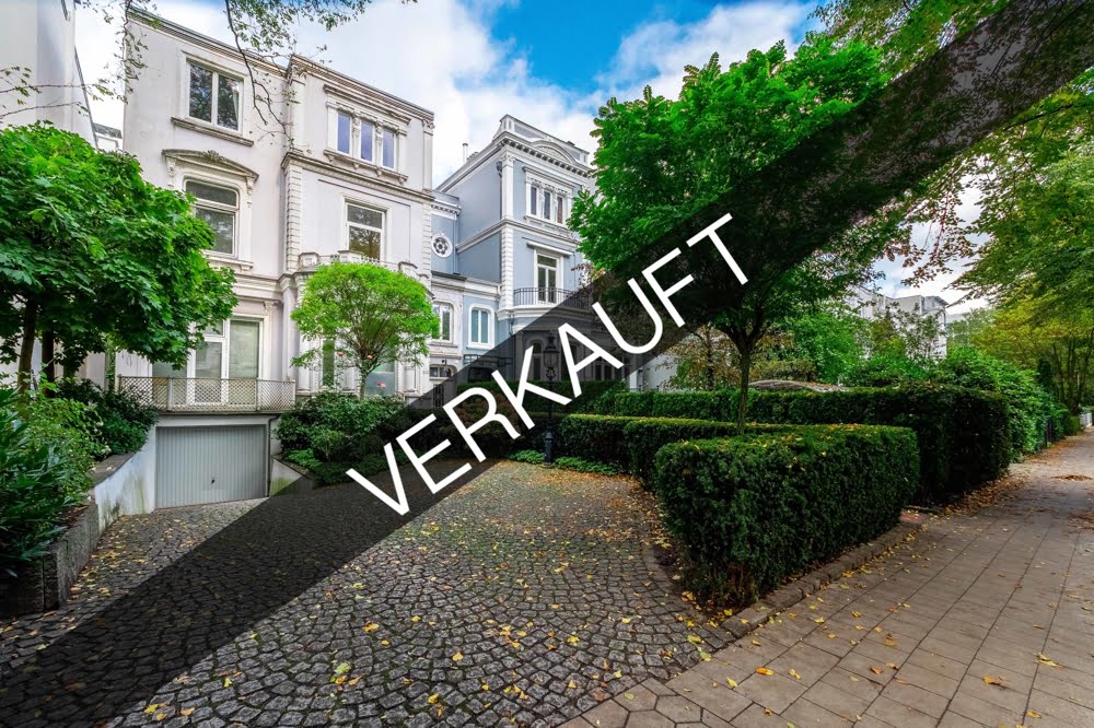 Hamburg - Rotherbaum | city villa in exclusive residential area with extensive property &amp; close to the Alster