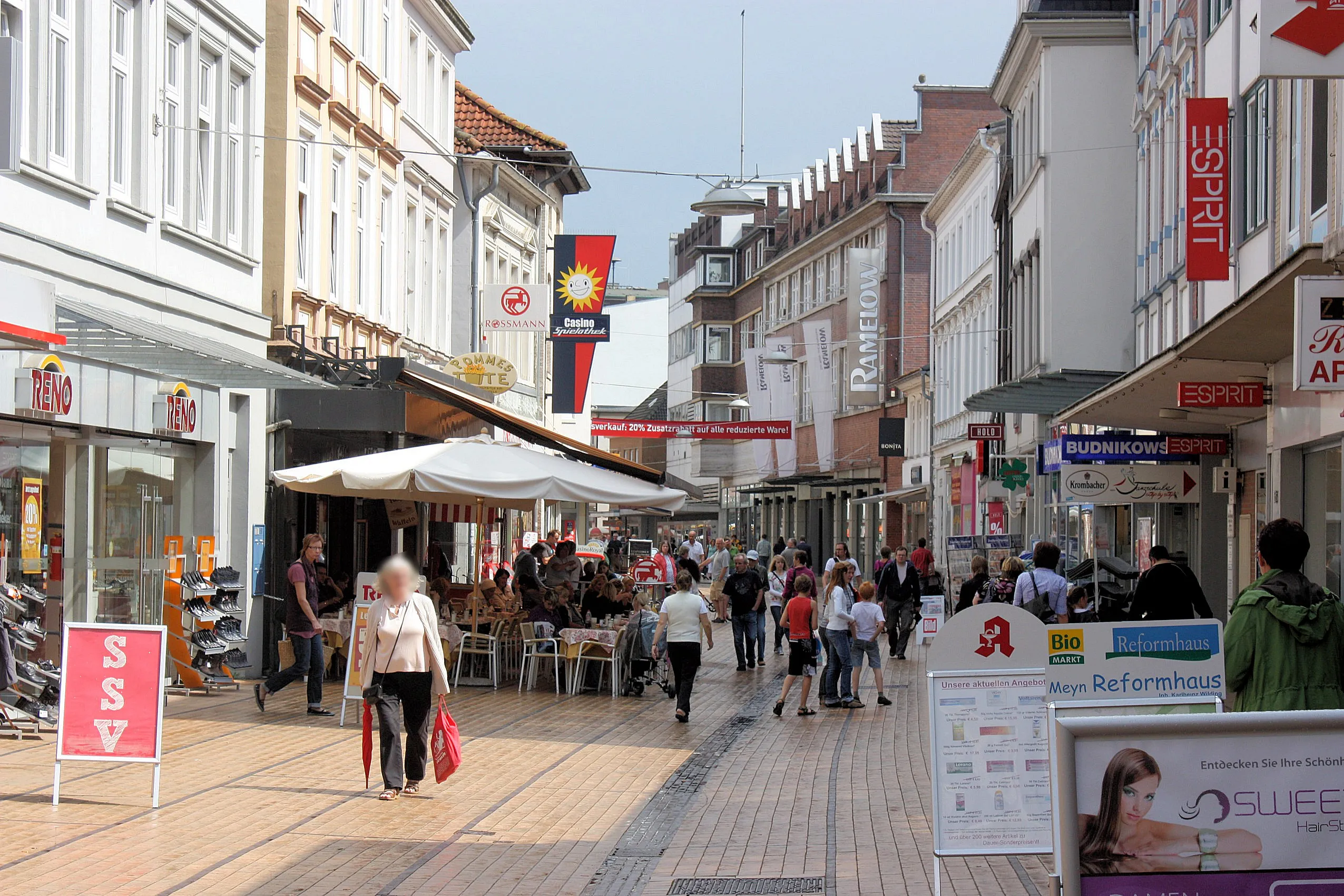 Elmshorn: Elmshorn, die Königstraße