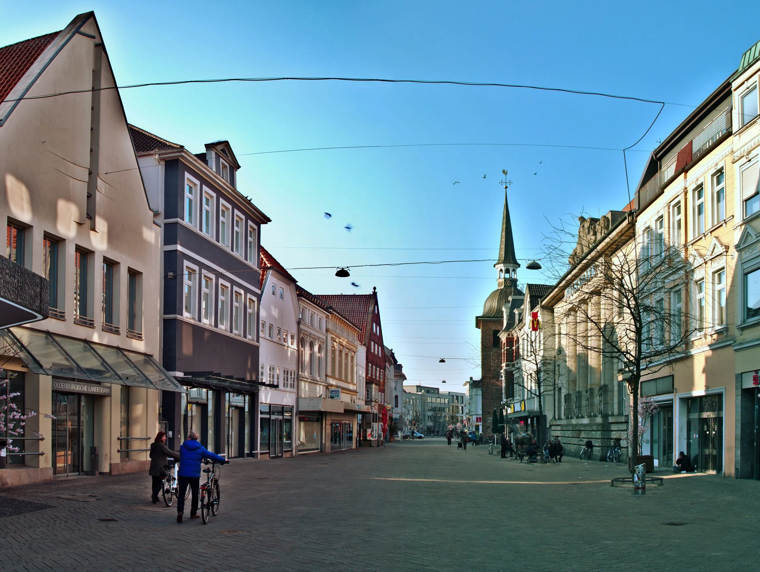 Bürgerfelde in Oldenburg: Corona-Epidemie Oldenburg Lange Straße